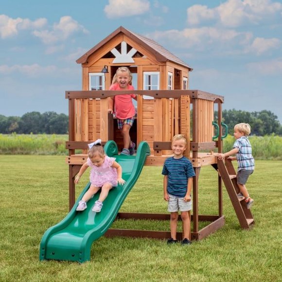 Backyard Discovery Other - Backyard Discovery Skyfort - Echo Heights Playhous